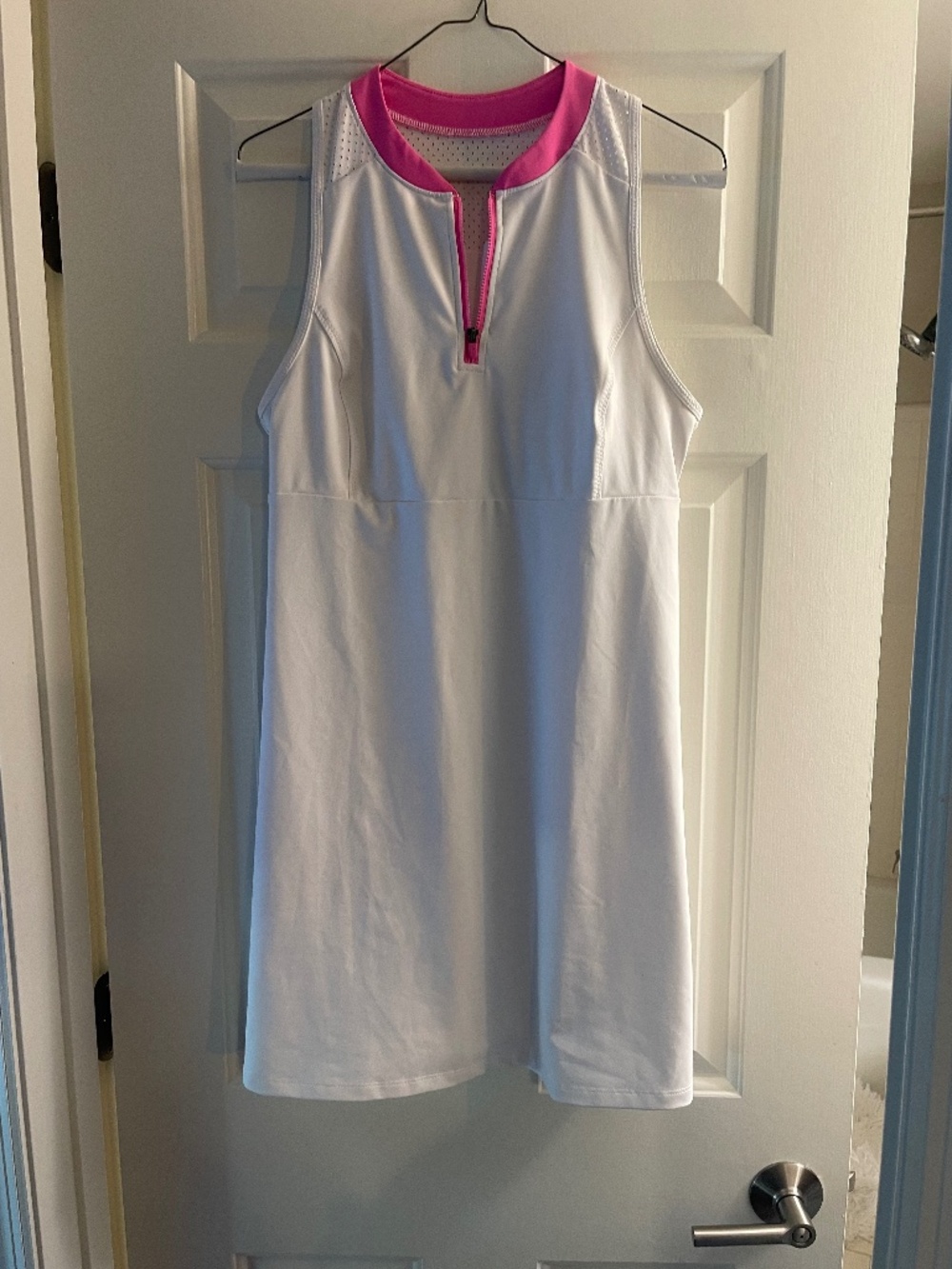 Fila Sport White and Hot pink tennis/pickleball dress M